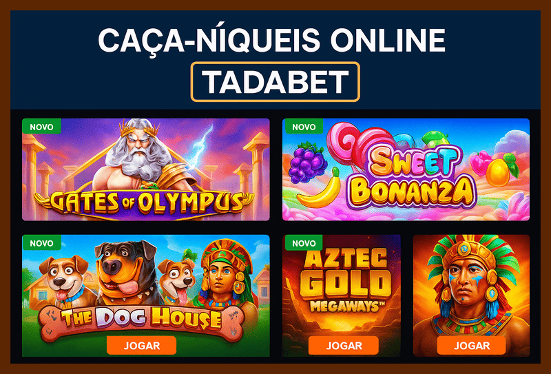 Jogos de Slot no Casino Online TADABET